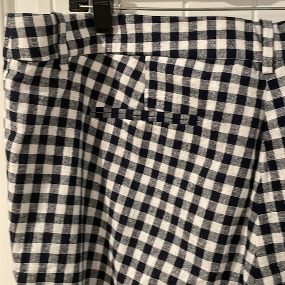 J. Crew Black and White Checkered Pants - Picture 4 of 6